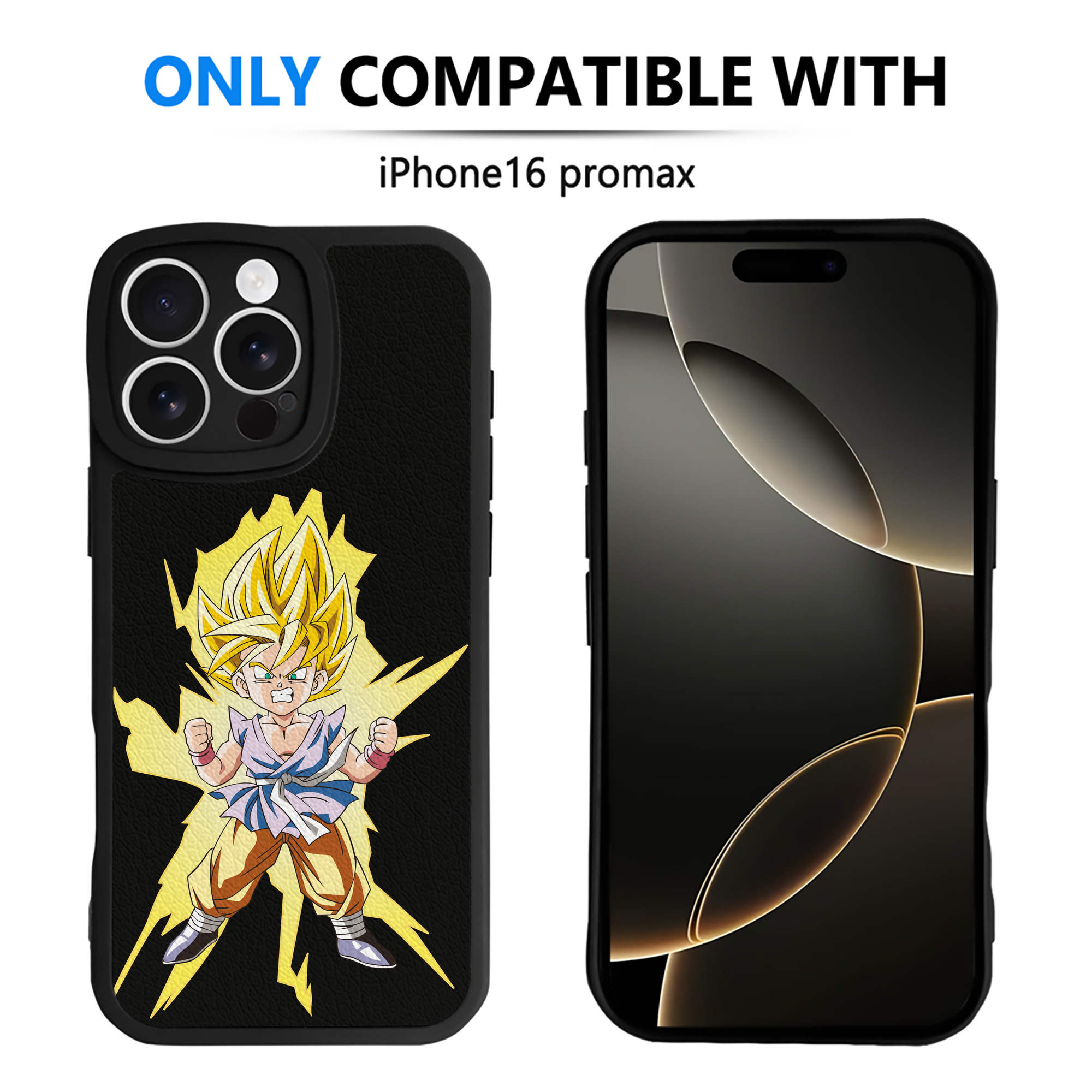 （画像用） ドラゴンボール ベジット DRAGON BALL Vegetto 【iPhone 16シリーズ対応】シリコンスマホケース（レザー調） 材質：シリコン